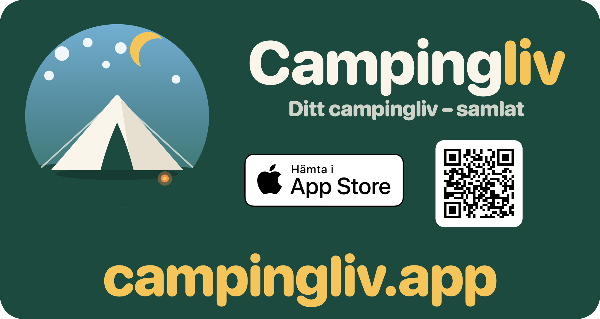Campingliv-dekalen
