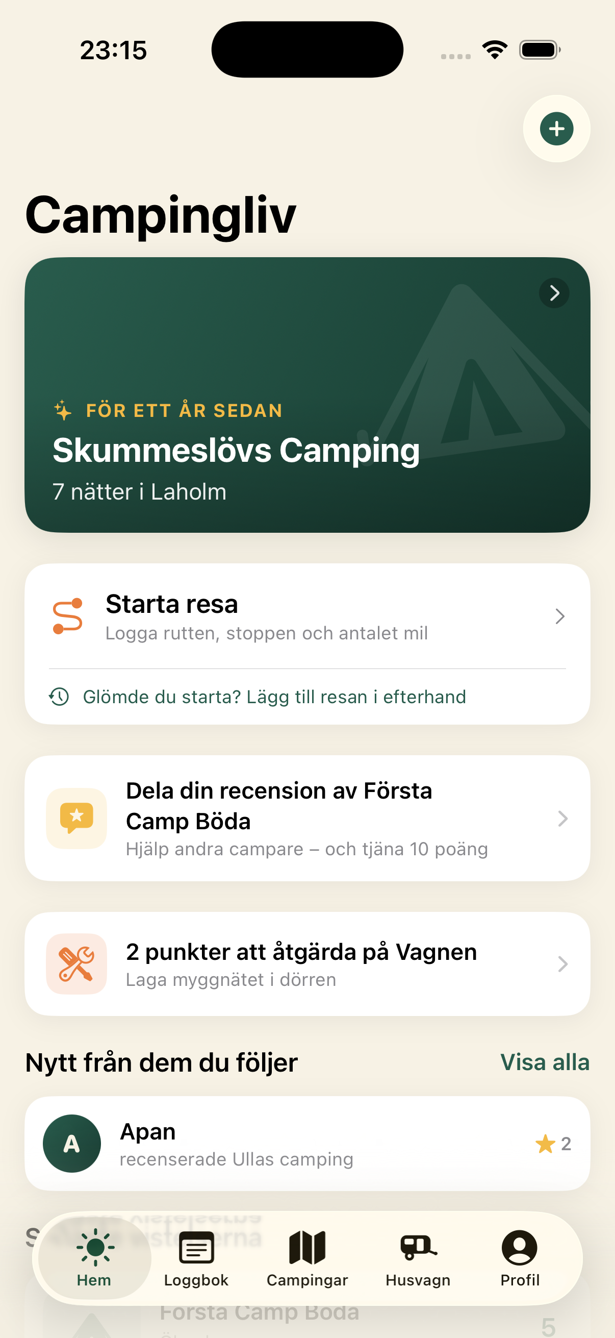 Campingliv-appen